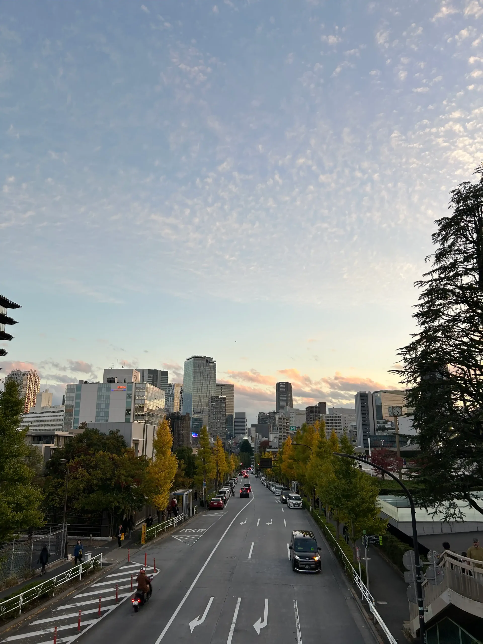 Tokyo cityscape from Shibuya where Takuma now lives